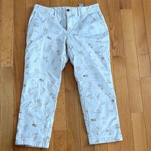 Vineyard Vines cream Graphic Chinos